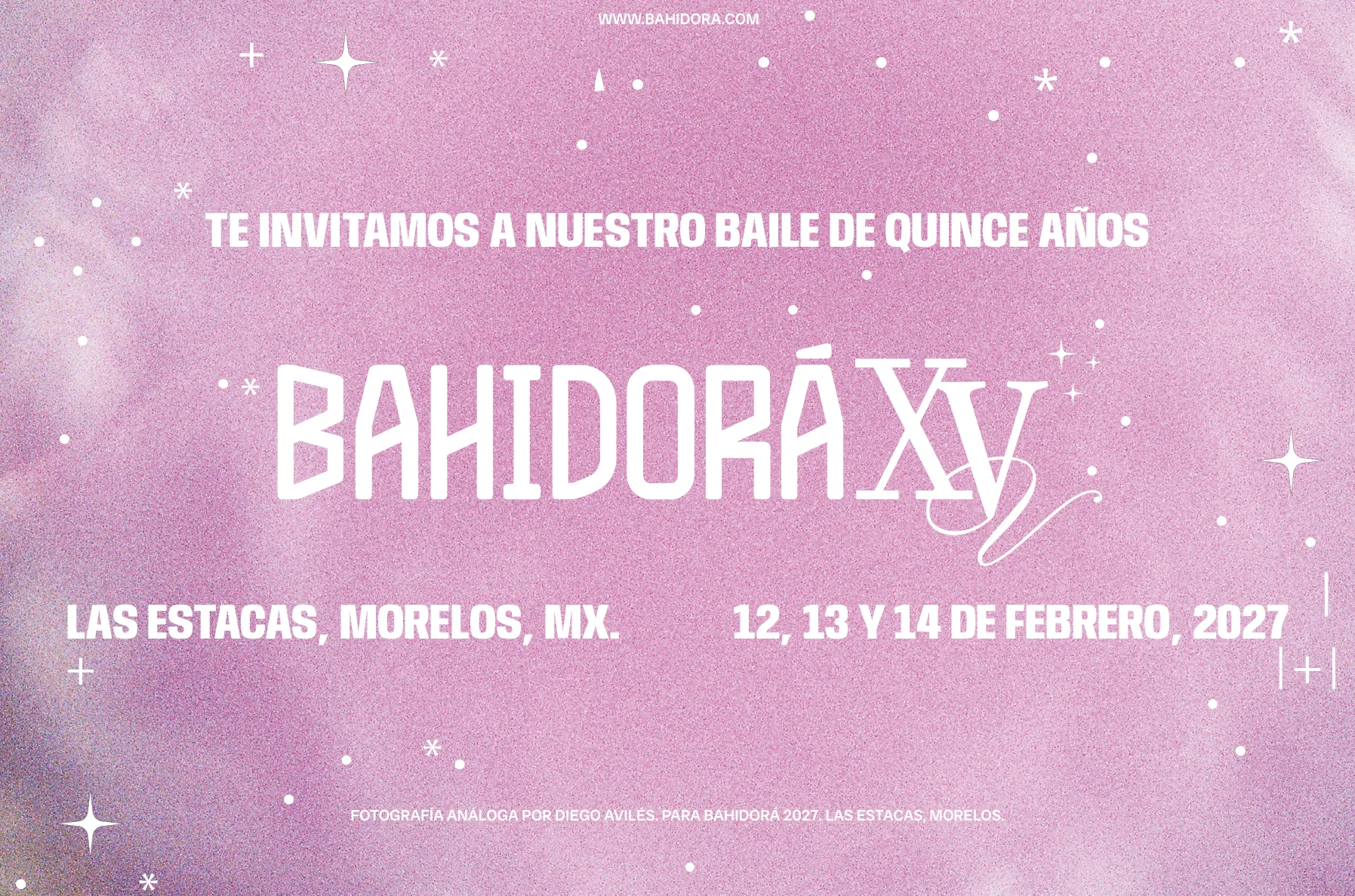 Saula Mandujanevsky te invita a Bahidorá XV